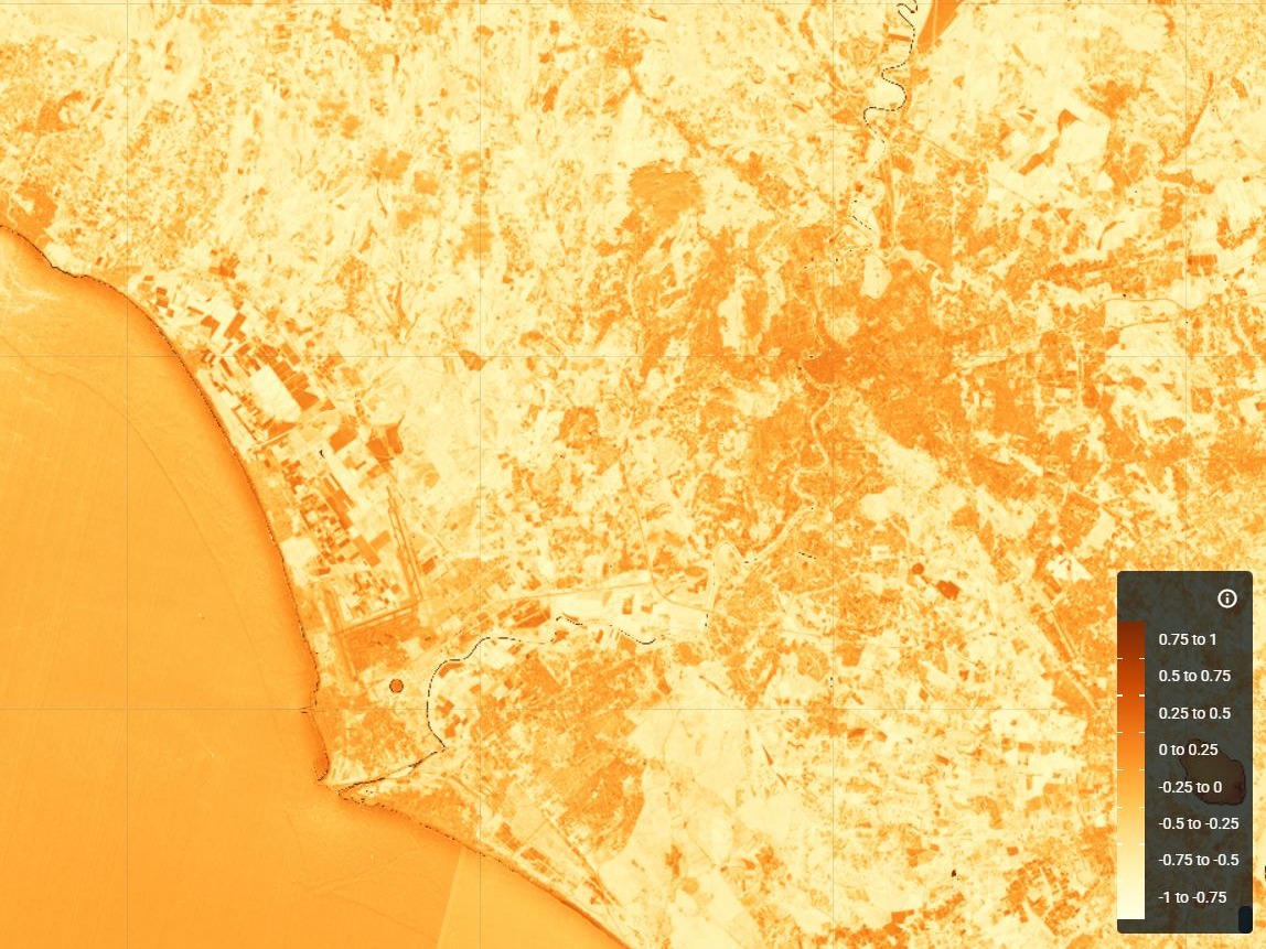 Biosat Indice NDBI - Biosat