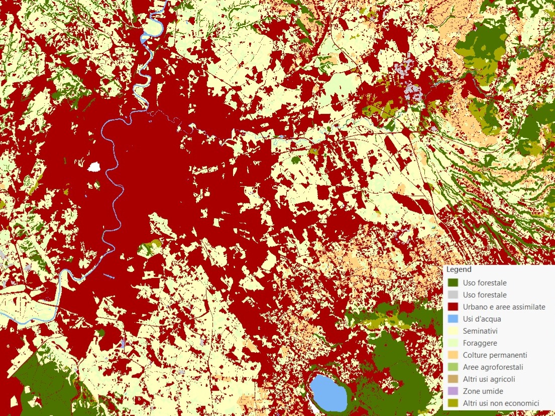 Biosat Uso del suolo - Biosat